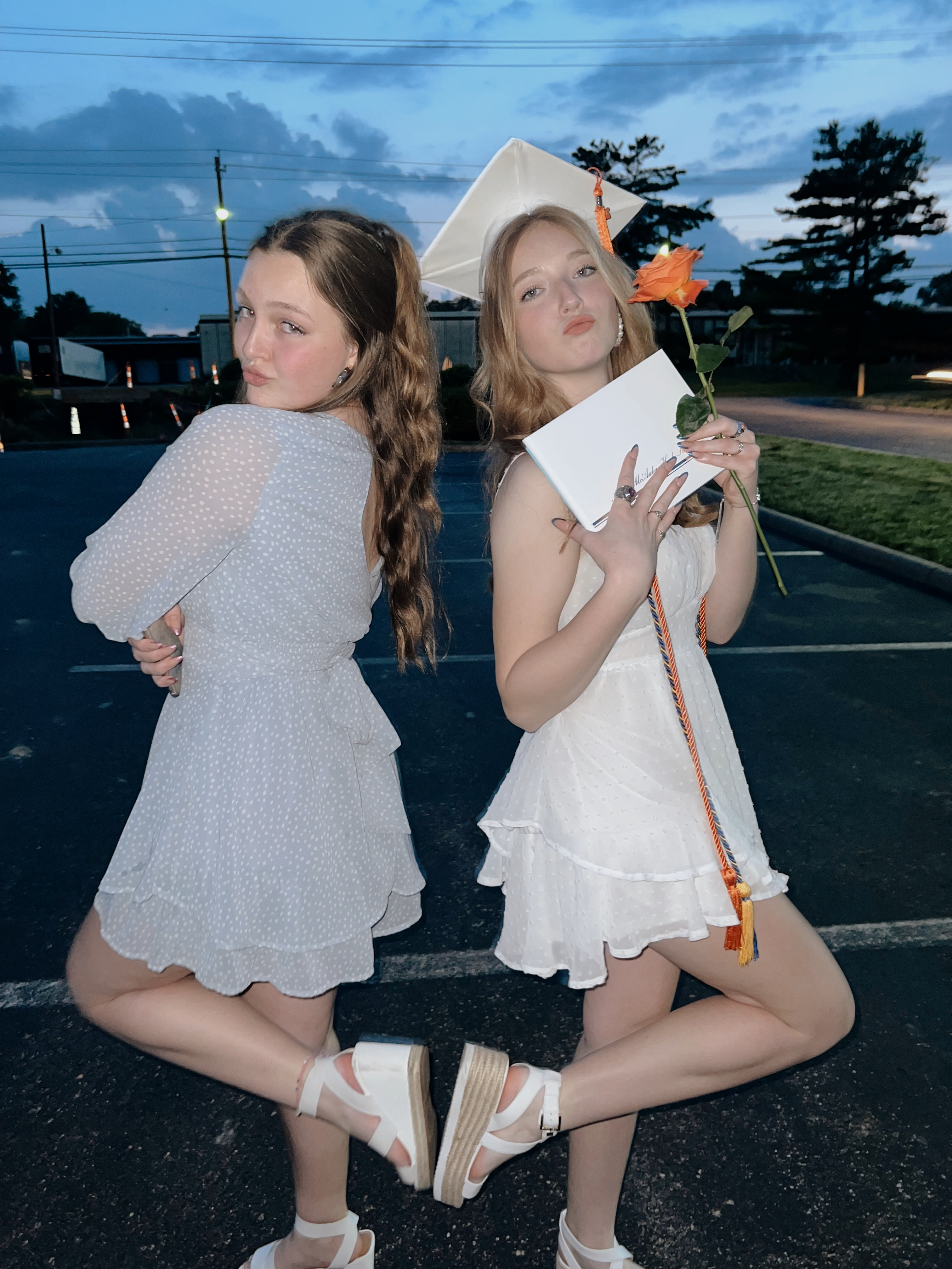 Me and my sister, Brinley