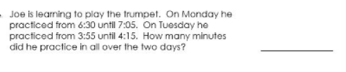 Math Word Problem 3