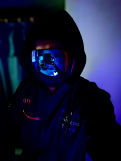 Cosplaying as a video game character!