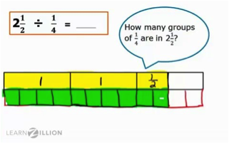 math concept fraction bars