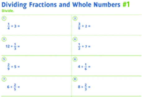 more math concept dividing