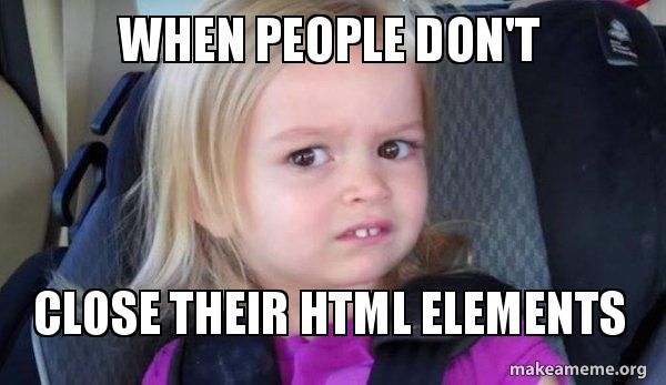 html meme