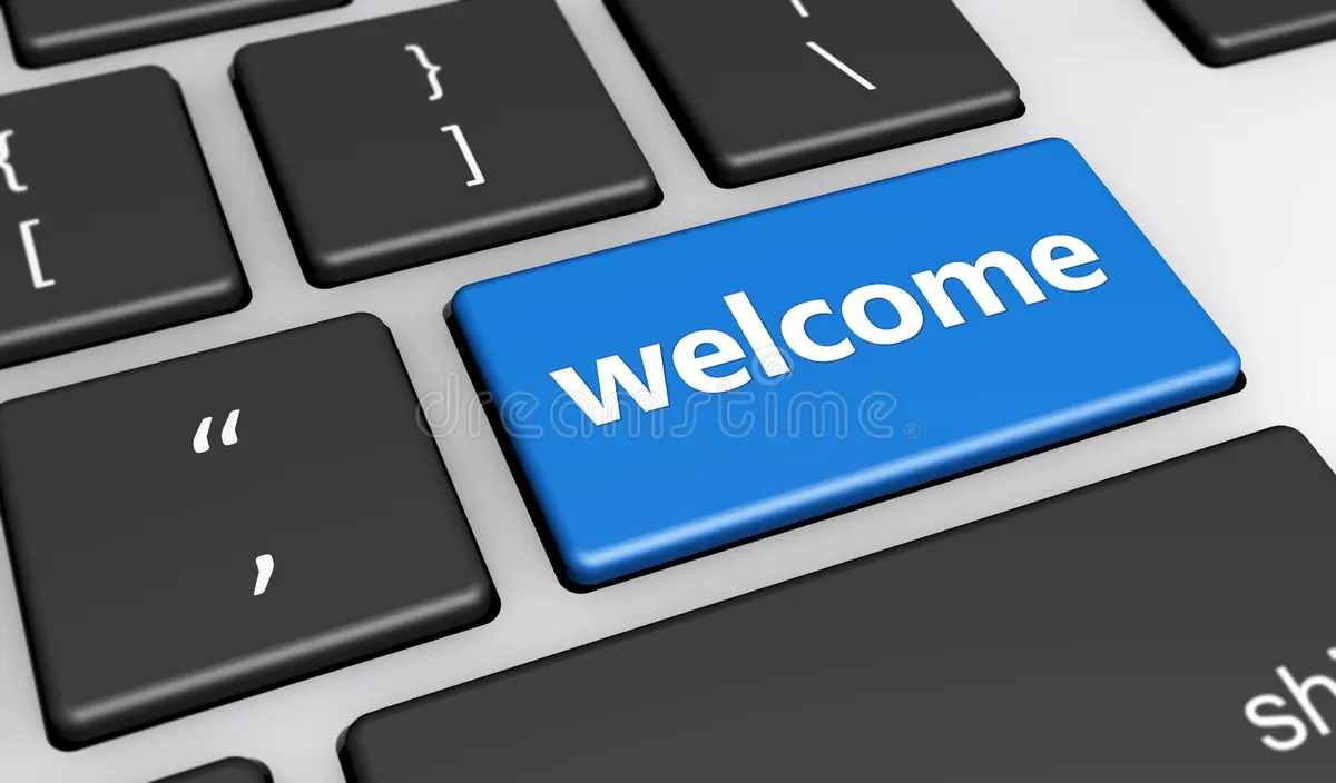 Welcome Keyboard Image