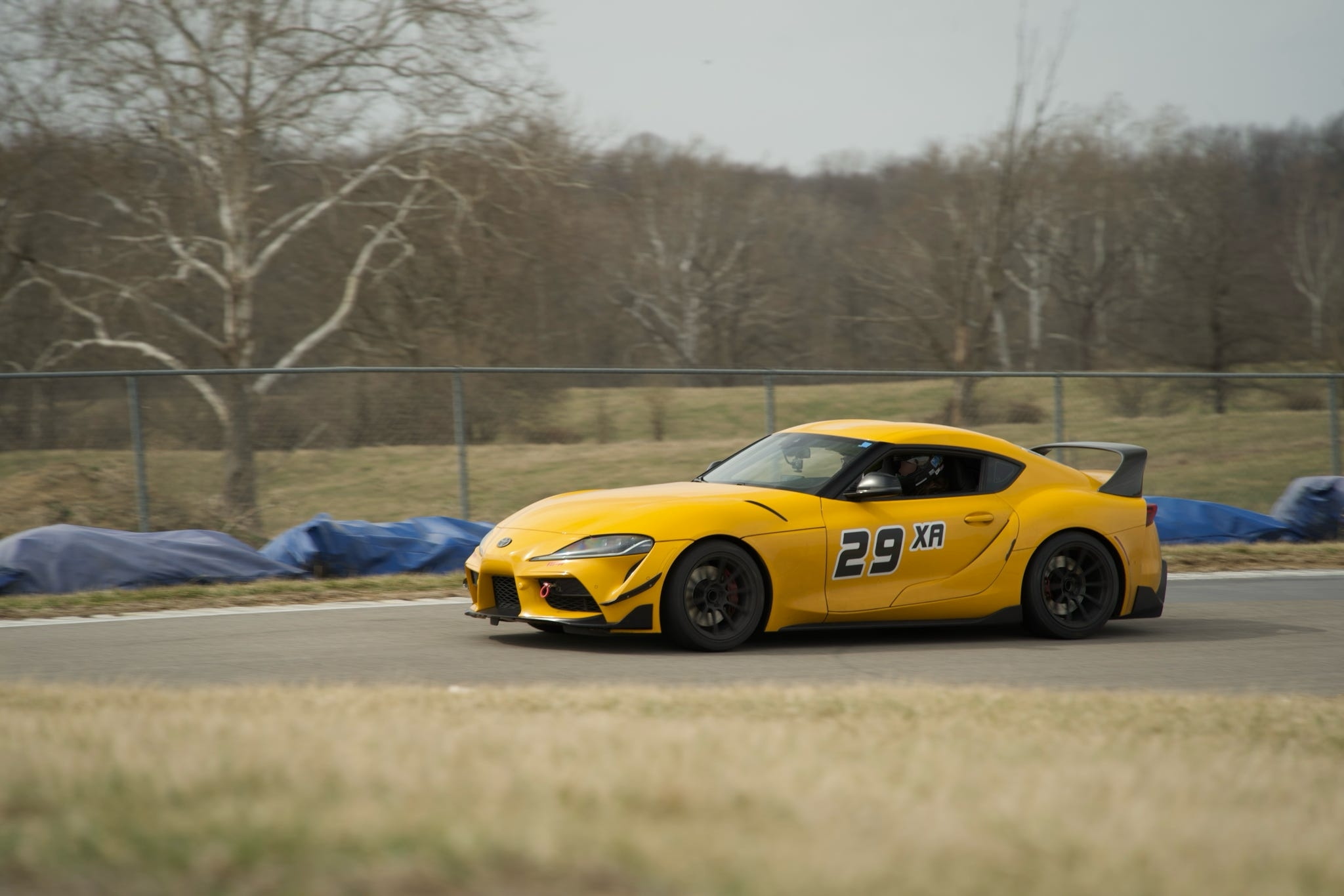 My Supra on track!
